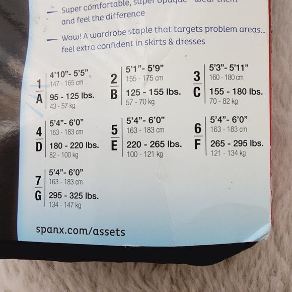 Spanx Red Hot Opaque Shaping Tights High-Waist Brown Plus Size 7/G NWT - Picture 5 of 8